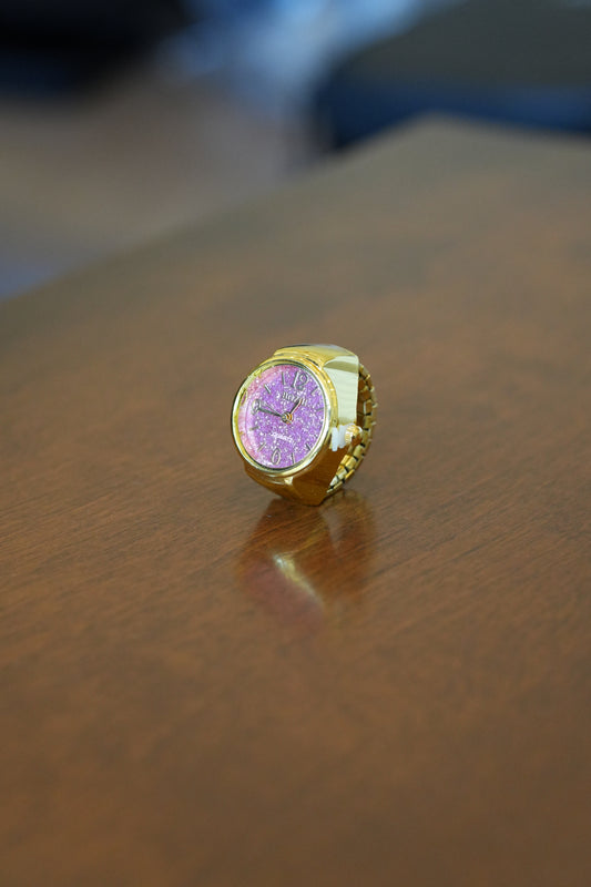 Gold Granite Ring Collection