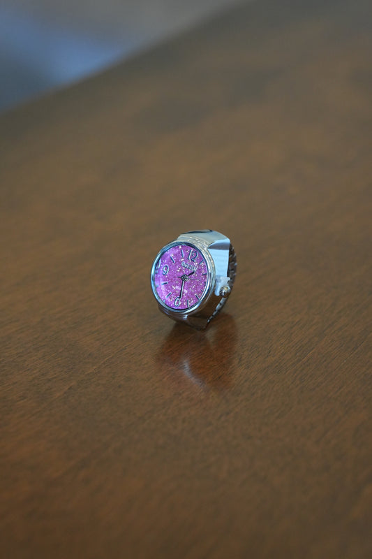 Silver Granite Ring Collection