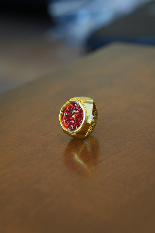 Gold Granite Ring Collection
